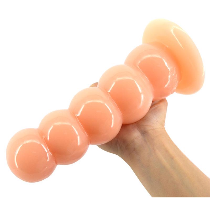 Five Ball Pull Beads Penis Anal Plug Couple Fun Sex Happy Toy Masturbation Orgasm Stick Adult Products
