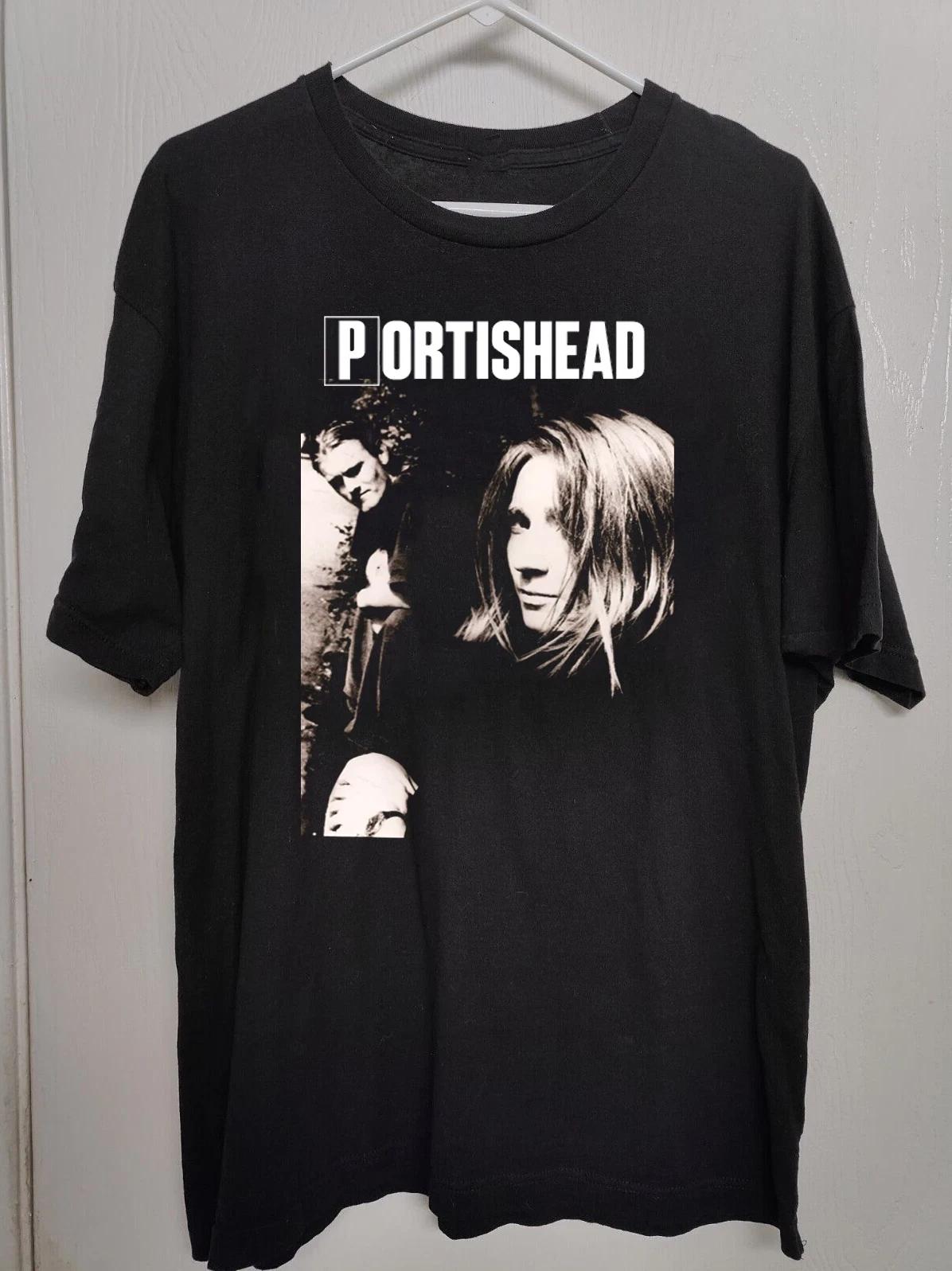 Collection Portishead Band Black T Shirt All Size  Graphic T Shirts Harajuku M
