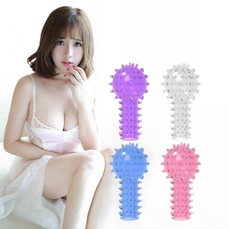 G Point Stimulation Finger Sleeves Clitoris Massage Sex Toys For Women