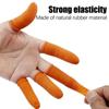 100pcs Anti-Static Latex Finger Cots Wear Resistant Fingertips Protector  Nail Industry