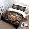 Nativity-Themed Holiday Décor Set Kid'S And Adults' Bedroom Decor, Exquisite Three-Piece Bedding Set Gift