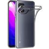 Case and Neck Strap for Xiaomi MI 10 LITE - Transparent Soft TPU Adjustable Black Cord Phonillico®
