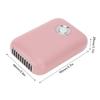 Eyelash Dryer Fan   Portable USB Rechargeable 3 Speed Low Noise Eyelash Blow Dryer with Folding T Bracket
