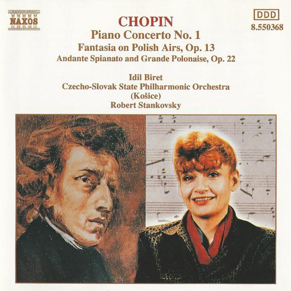 

CD FRÉDÉRIC CHOPIN - IDIL BIRET, SLOVA - Piano Concerto No.1 - Fantasia On P 8550368 Naxos 1993 Germany Classical Used