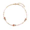 Bohemian Seed Bead Necklace with Enamel Fish - Vacation Style for Women