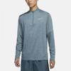 Nike T Shirts Men's Blue Stand Collar Moderate Straight Fit DD4757-058