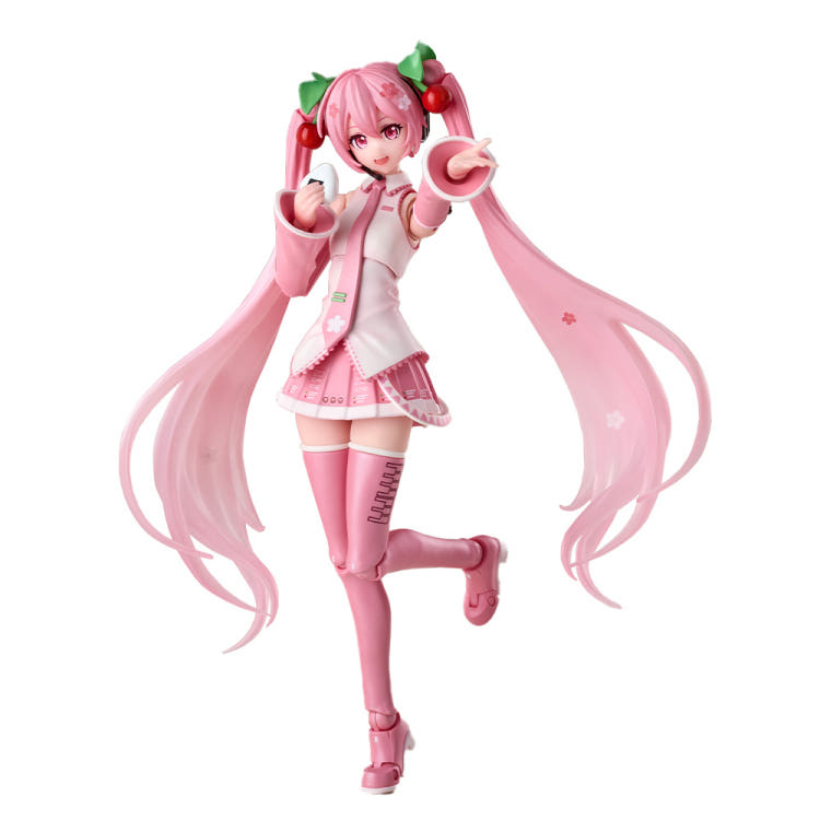 [mimi world] Blocky Sakura Miku Figure