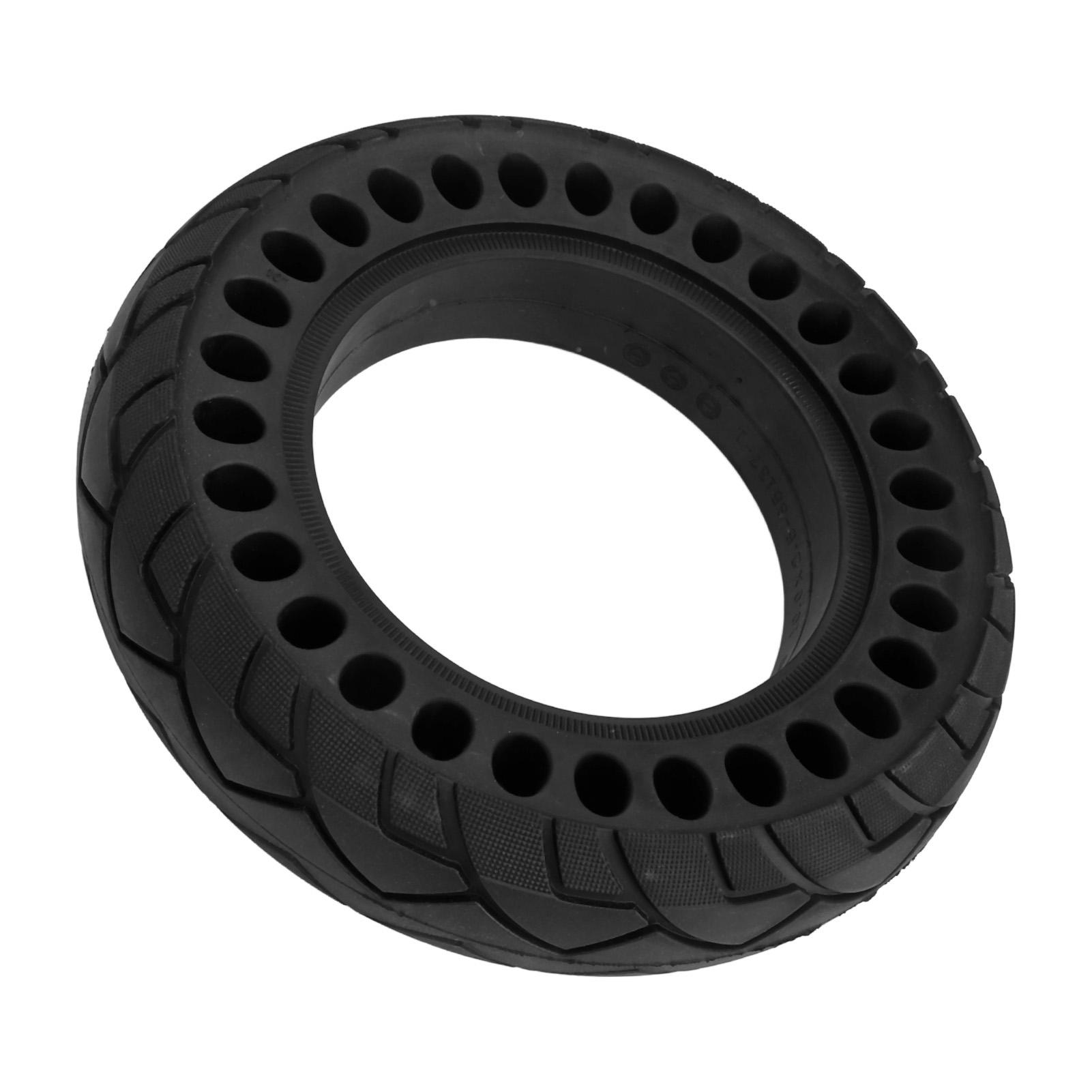 

10x2.5 Rubber Tire Special Hollow Design Wear Resistance Solid Wheel Tire Replacement for Electric Scooter