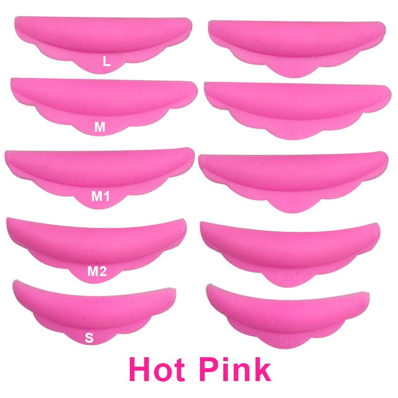 10Pcs False Eyelash Perm Pad Kit Lash Lift Silicone Protection Pads Eyelash Extension Lifting Curler Perming Shield Patch Tools