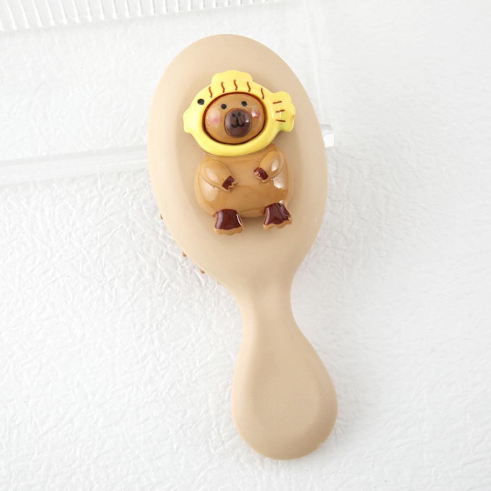 

Мультяшные расчески для волос Портативная расческа-подушка безопасности Капибара Новая расческа с воздушной подушкой Капибара 10