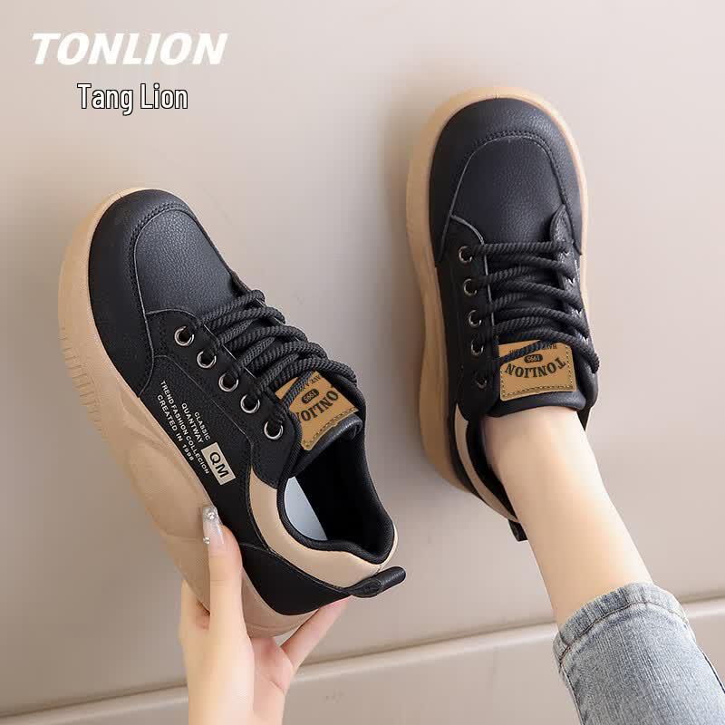 TonLion Women s Platform Casual Sneakers 37