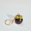 Lychee, Mango, Tomato, Mangosteen, Lemon Fruit Keychain Pendant