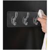 Plastic Hooks Sticky With Large Capacity For Organizing Household Toiletries
