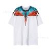 Summer Men's and Women's Same Fashion Trend T-shirt Personalized Trend Wing Printing Comfortable and Simple