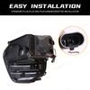 2PCS For KIA Sportage QL KX5    LED Daytime Running Lights DRL Fog Lamps Front Bumper Headlights White Daylights 12V