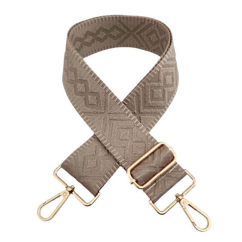 Tracolla monocolore larga 5 cm per borse, tracolla lunga a tracolla di ricambio, accessorio per borsa a tracolla singola.