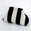 Women Handbag Colorblock Knitted Women Bag Large Mouth Cosmetic Cellphone Keys Stoarge Pouch Summer Beach Clutch Lady Purse
