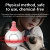 Repellente Ultrasonico Portatile per Parassiti per Animali Domestici e Persone Zanzare da Esterno  lenti Bambini Animali Domestici Cani Gatti Controllo Parassiti Ricaricabile Parassiti  ler  li