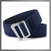 [Buzz Selection] Belt Buckle Aluminum Nylon Lightweight Simple Outdoor Work Durable Men's LBU016 (Navy)