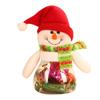 Cute Christmas Candy Biscuits Bottle Plastic Xmas Snowman Bottles Santa for Christmas Decora Candy Box Child Kid Gifts Navidad