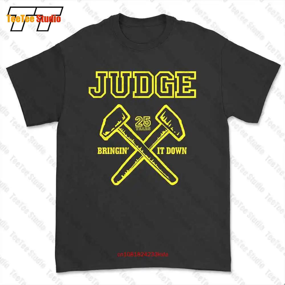 

Judge Bringin It Down 25 Anniversary Hardcore Nyc Hardcore Tshirt Tee 731P - Men s Summer Cotton Graphic Tee 5XL різнокольоровий