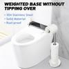 Sturdy Base Tissue Roll Holder Free Standing Paper Roll Floor Stand  Bedroom