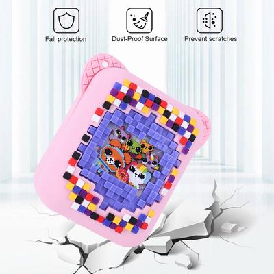 Für Bitzee Digitales Haustier Schutzhülle Silikon Schutzabdeckung Staubdichte Tragetasche Tasche Mit Langem Lanyard Spielzeug Zubehör