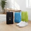 Langlebige Oxford-Stoff Schuhaufbewahrungstasche Atmungsaktive Handgehaltene Fußballschuh-Tasche Reißfest Staubdicht Reise-Schuhtasche Unisex