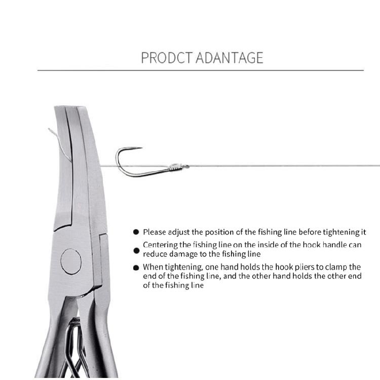 Portable Fishing Pliers Stainless Steel Line Cutter Hook Remover Fishing Scissors for Hook Removal & Split Enduring
