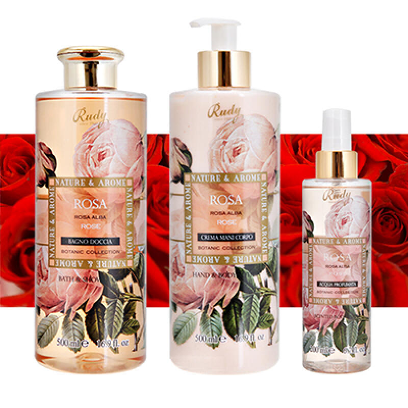 Подарочный набор Natura & Aroma для тела из 3 предметов - Роза