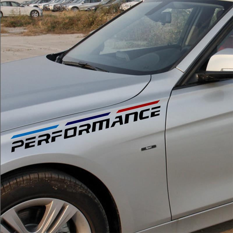 2pcs Car Door Decoration Sticker Auto Body Decal Auto Accessories Goods for Bmw M X1 X3 X4 X5 X6 X7 E46 E90 F20 E60 E39 F10