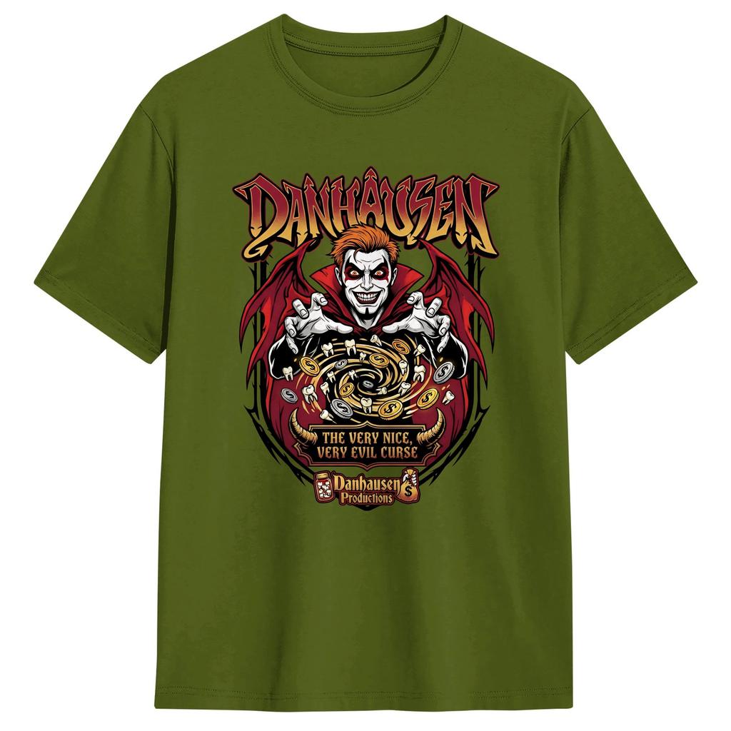 Danhausen Wrestling 100 Cotton TShirt For Mens Summer Y2K Retro T Shirts ONeck Harajuku Tee Shirt Big Size Wholesale Tops