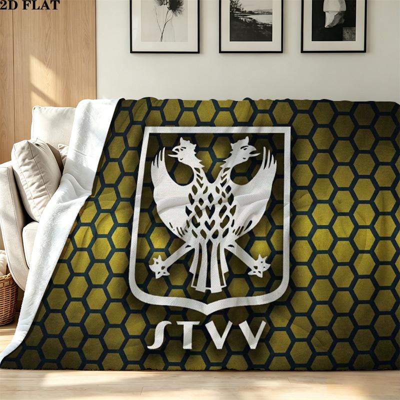 Sint-Truidense VV Print Flanelldecke Hohe Qualität Warm Bequem Decke für Alle Jahreszeiten Perfekt für Geschenke Heimdekoration