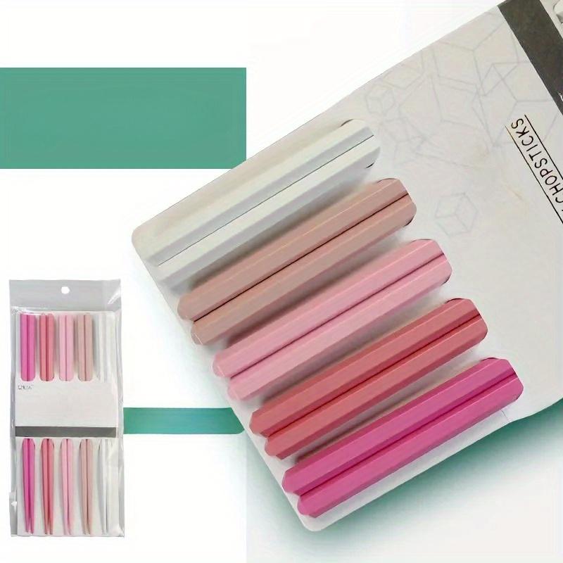 

Палочки для еды из сплава Macaron Hexagonal Small Fresh Morandi Сервировочные палочки для еды на одного человека A Household Tableware Палочки для еды