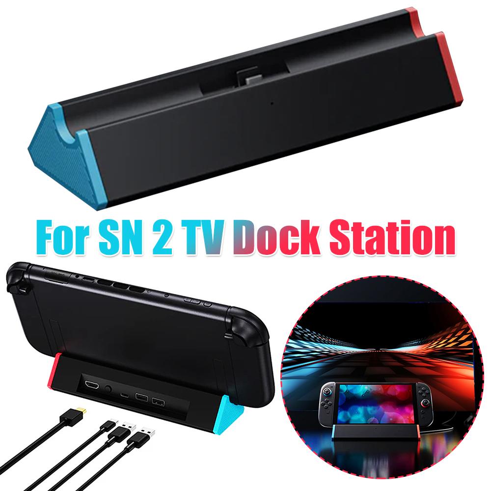 ТВ-док-станция с выходом 4K HDMI / портом Type C / USB-портом, портативная ТВ-док-станция для аксессуара Nintendo Switch2 CHINA