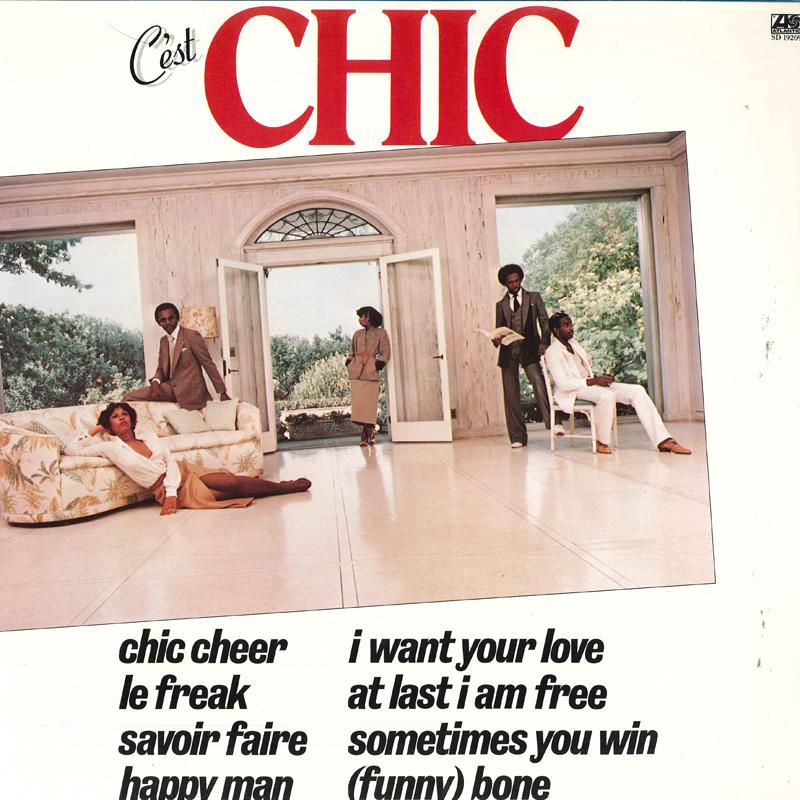 LP Record CHIC - C'est Chic SD19209 ATLANTIC 1978 US Soul/Funk Used