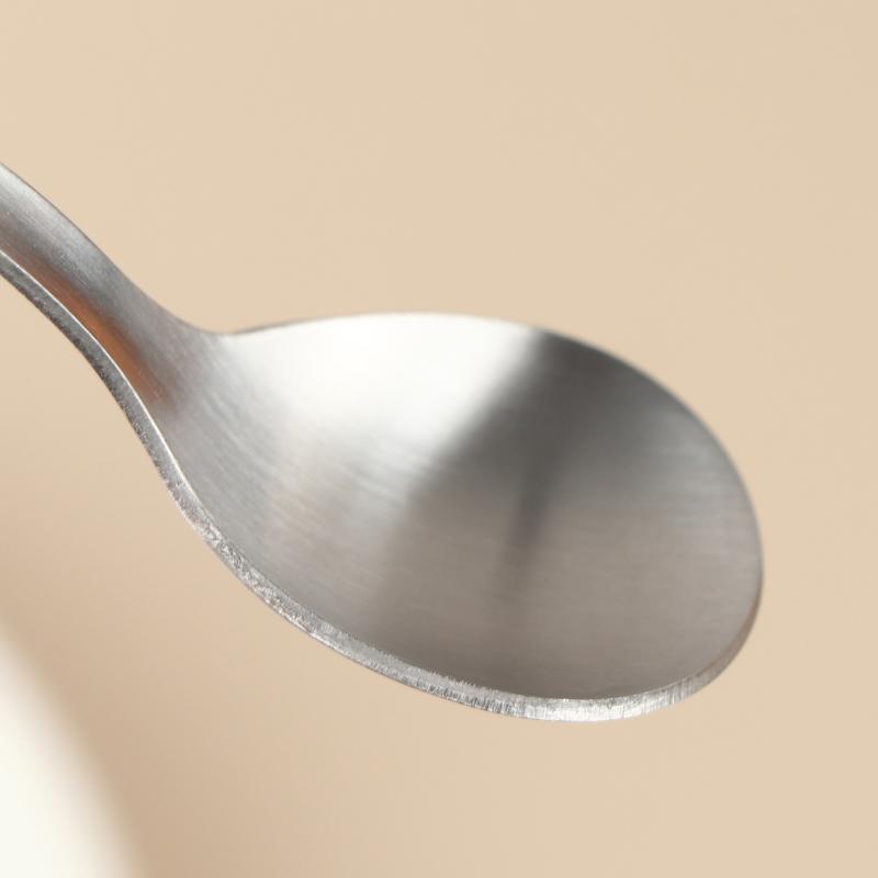 Outdoor Stainless Steel Fork Spoon Salad Spoon Cake Fruit Fork Western Fork Tableware For Home School And Restaurant