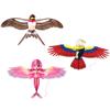 30*20cm Cartoon Children Kite Mini Plastic Toys Kite + 50cm Hand Brake Fishing Rod Outdoor Fun Sports Toys Kites For Kids Gifts