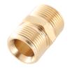 Accoppiatore in Ottone per Idropulitrice, Connessione Maschio M22-15mm M22-14mm, Adattatori Connettori per Estensione Tubo Heavy Duty,