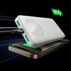 Powerbank JR-PBF12 10000mAh 2.4A 2x USB-A 1x USB-C - white