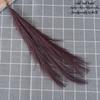 INS Style 3-Prong Pampas Grass and Rose Artificial Bouquet for Home Decor
