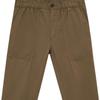 Michael Kors Solid Color Button Sports Jogger Pants Men Bottoms Olive-Green OU2301D4JJ-310