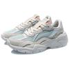 Li Ning Classic Casual Low Top Running Shoes Women Sneakers Light-Blue Gray AGCR166-2