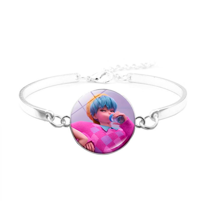Exclusivo K-Pop Caçadores de Demônios Moda Anime Desenho Animado Pulseira Para Mulheres Acessórios de Joalheria