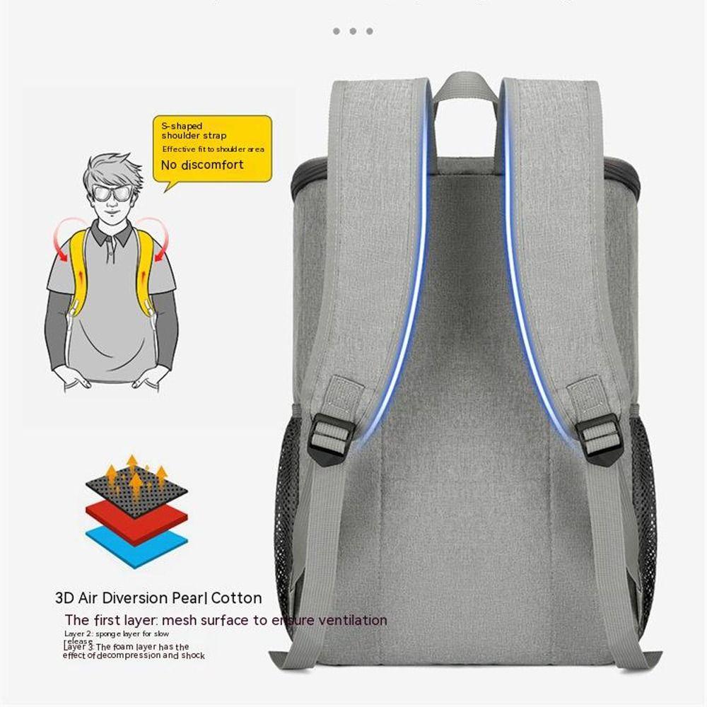 Izolowany Plecak Termiczny Chłodzący Torba Piknikowa Outdoor Izotermiczny Plecak Chłodzący Utrzymujący Świeżość