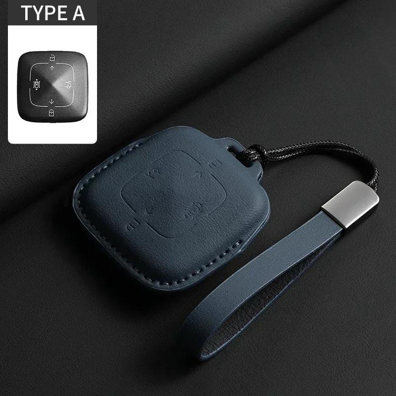 Car Remote Key Case Cover for Zeekr 001 X 007 Zeekr MIX Original Color Car Key Protection Bluetooth Smart Top Grade Shell