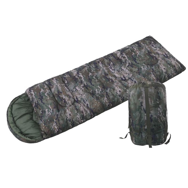 Junhu Thickened Warm Camouflage Envelope Sleeping Bag