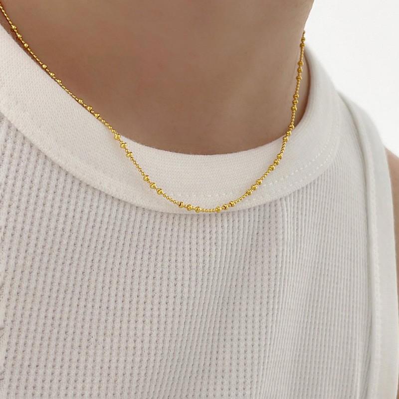 BELLA BOX Super Flashy Car Round Bead Necklace For Women, A Rare Item On Instagram, A Star-shaped Glittery Collar Chain.