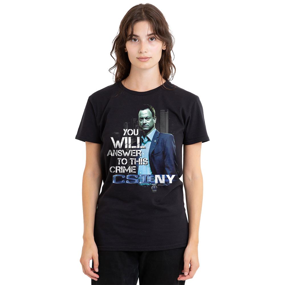 CSI: NY Unisex Adult You Will Answer T-Shirt