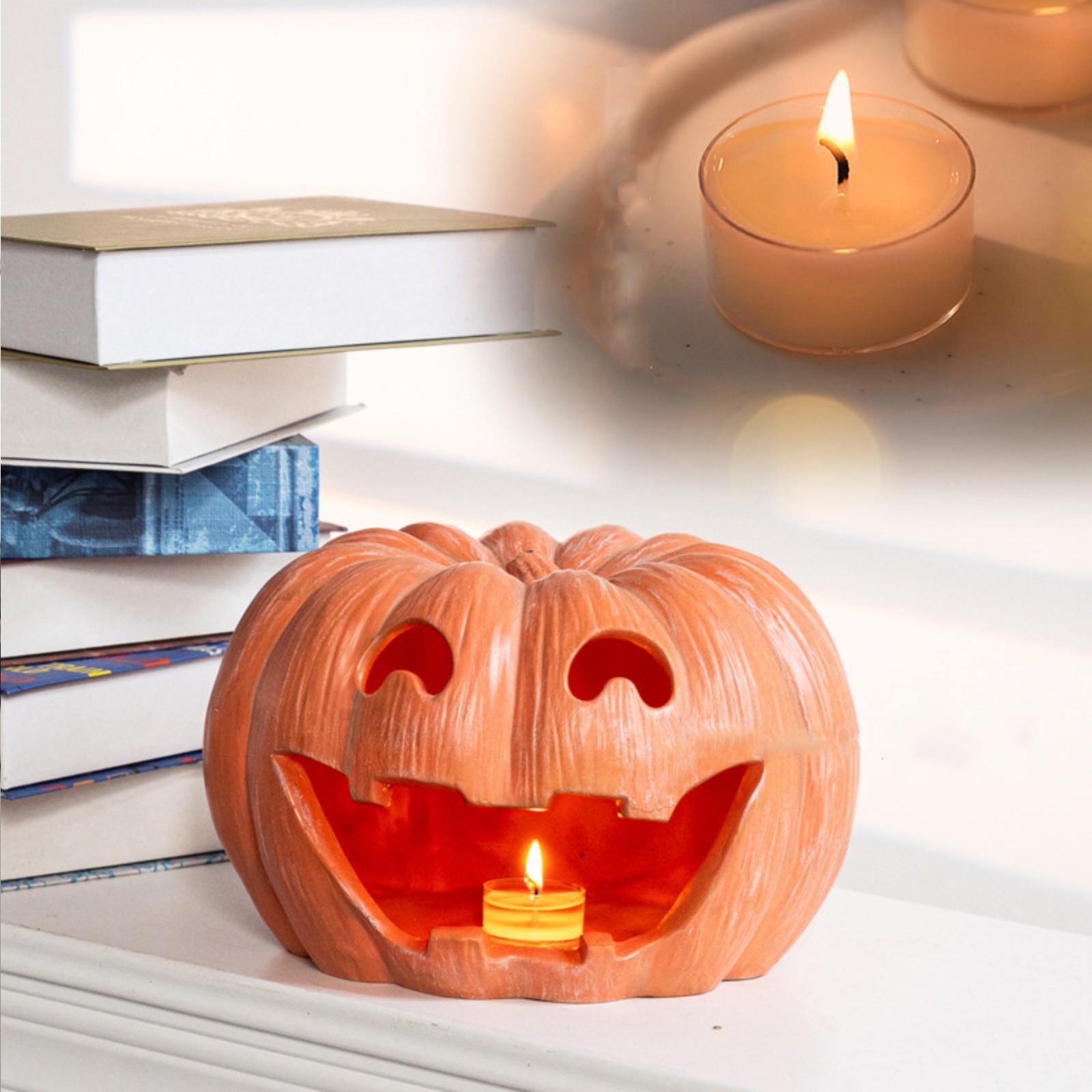 

Holiday Decor Cushaw Scene Layout Home Decoration With Light Strip (Without Battery) One Size